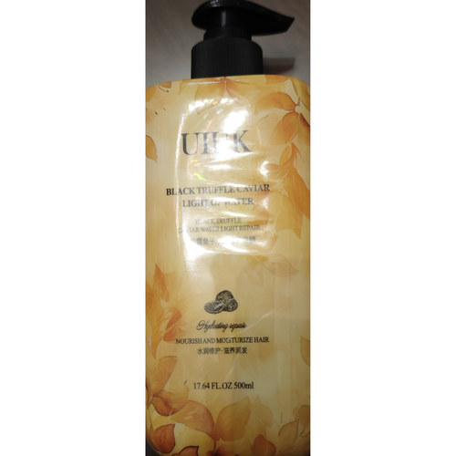 UIUK黑松露鱼子水光修护发膜500ml 滋养润发