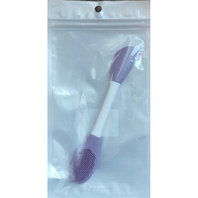 千屿双头硅胶面膜刷泥膜刷子涂抹面部白泥工具清洁一体面膜刷神器