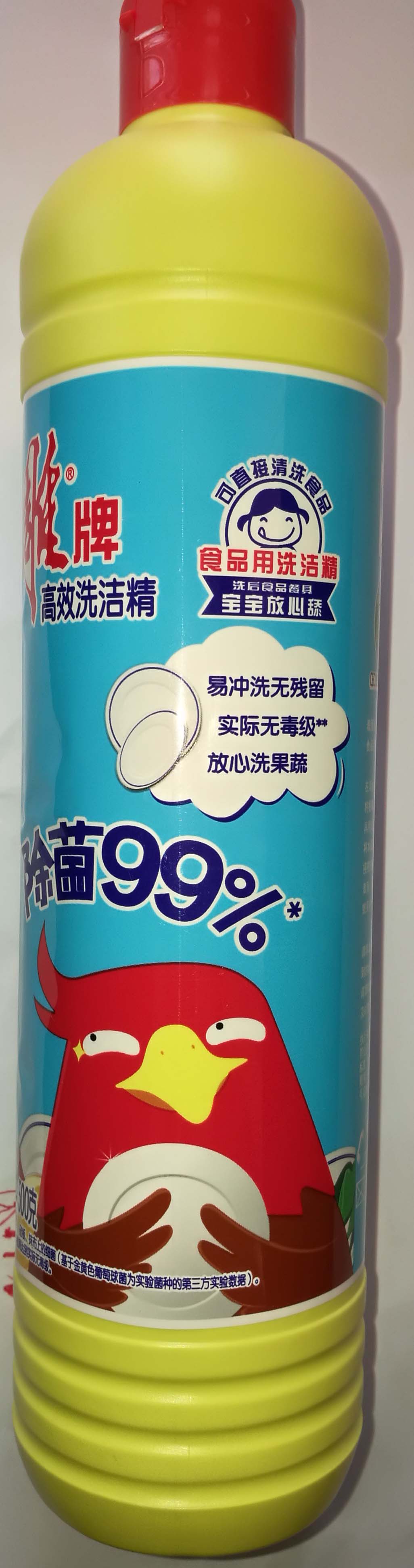 高效500g果蔬柠檬香雕牌洗洁精图片