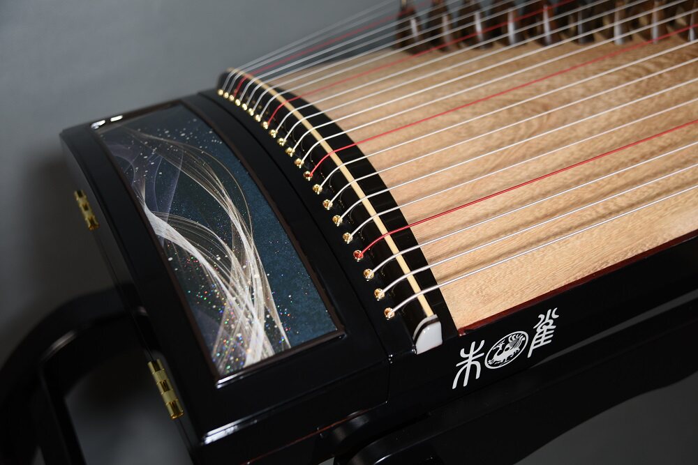 朱雀古筝光之蓝 海之韵姐妹款 精品挖筝高颜值适合考级艺考及家用