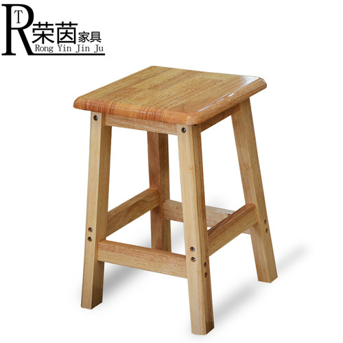 家用实木加高方凳四方凳子