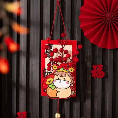 Traditional New Year Pendant Handmade Festive Atmosphere For