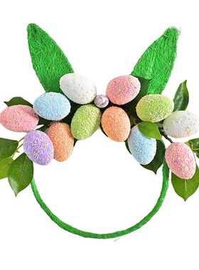 Cheerful Enryway Decor Piece Wreah Egg Wreah 35*32*6cm Door