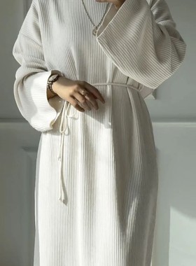 Dubai Middle Eas Winer Thicken Warm Kni Sweaer s For Women E