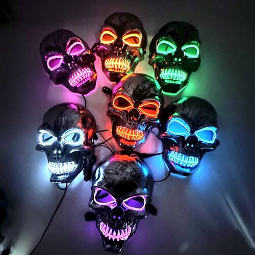 Evil Skull Mask Halloween Carnival Masquerade Haunted House