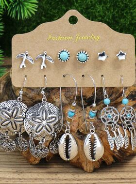 European and American personaliy earrings exaggeraed rero si