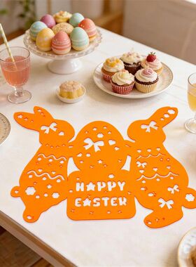 Easer Spring Pary Table Decor - Cue Bunny Egg - Hea-Resisan