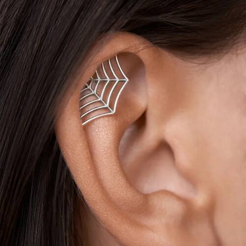 Retro Creative Spider Web Earrings Fashionable Personality N