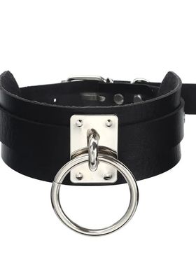 Goth Black Choker Collar for Women  Punk Gothic Chockers Hal