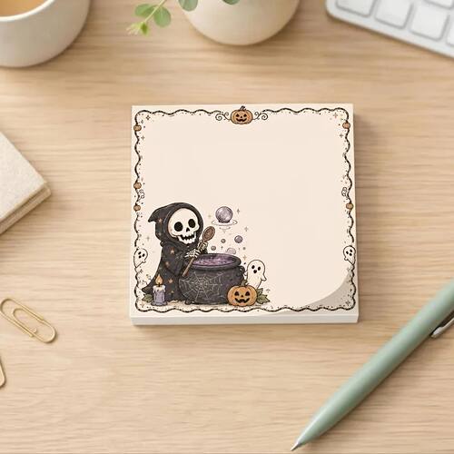 300/100-Piece Set Halloween Grim Reaper and Gothic Style Mem