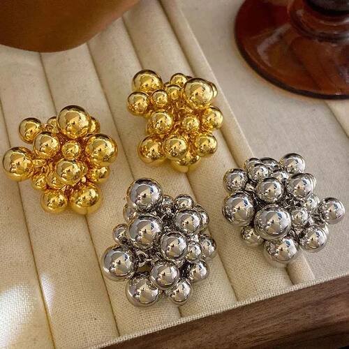 Fashion Sliver Color Balls Grape String Beads Hollow Ball St