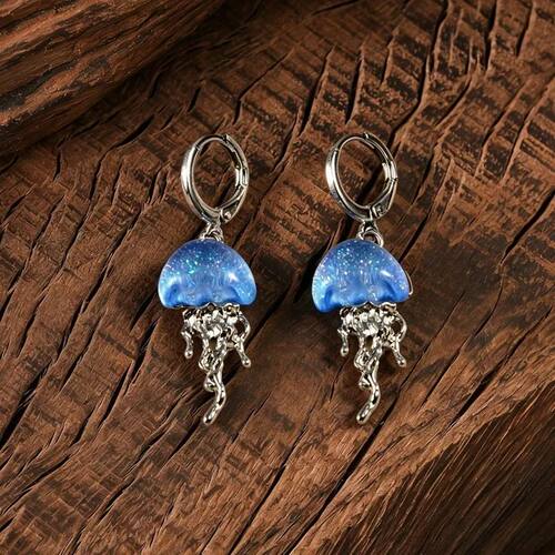 Advanced Ocean Feng Shui Mother Earrings European and Americ