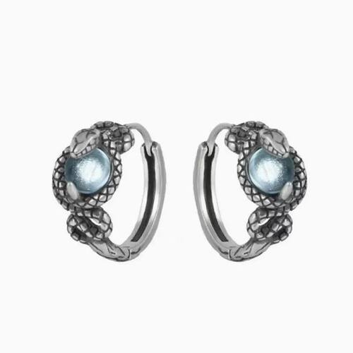 Retro Snake Earrings for Men and Women Personality Cool Styl