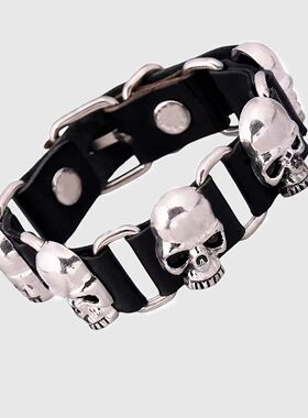 Punk Skull Fashionable Individualiy Exaggerae  Alernaive Han