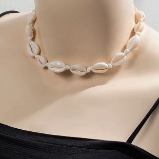 Classic Fashion Shell Beaded Necklace Women's Simple Persona