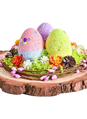 Muli color Easer egg For NEST for ableop woven vine decoraio