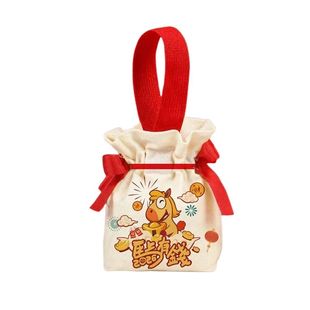 Cartoon 2026 New Year Gift Bag  Chinese Style Horse Year Han