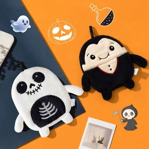 Halloween Hand Towel Cartoon Absorbent Kitchen Towel Bathroo
