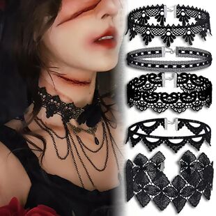 Lady Chokers Leaf Tassel Women Neck Jewelry Accessory Girl L