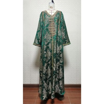 Dress Women  Beading V Neck Long Dresses Vestidos Largos Par