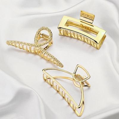 Hair Accessories Women Metal Hair Claw Clips Lady Fashion Ha