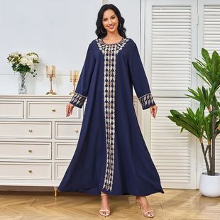 Morocco Kaftan for Women Dubai Party Dresses Embroidery J