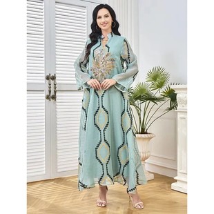 Party Dresses for Women  2026 Jalabiya Sequins Kaftan  Vesti