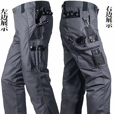 美式迷彩防水透气多袋战术裤男士