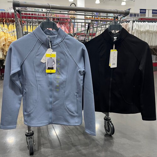 山姆代购Regart女士修身瑜伽夹克休闲运动立领上衣春秋外套新品