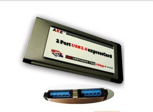 NECXG 笔记本扩展卡EXPRESS转2口USB3.0 NEC 34MM BC628