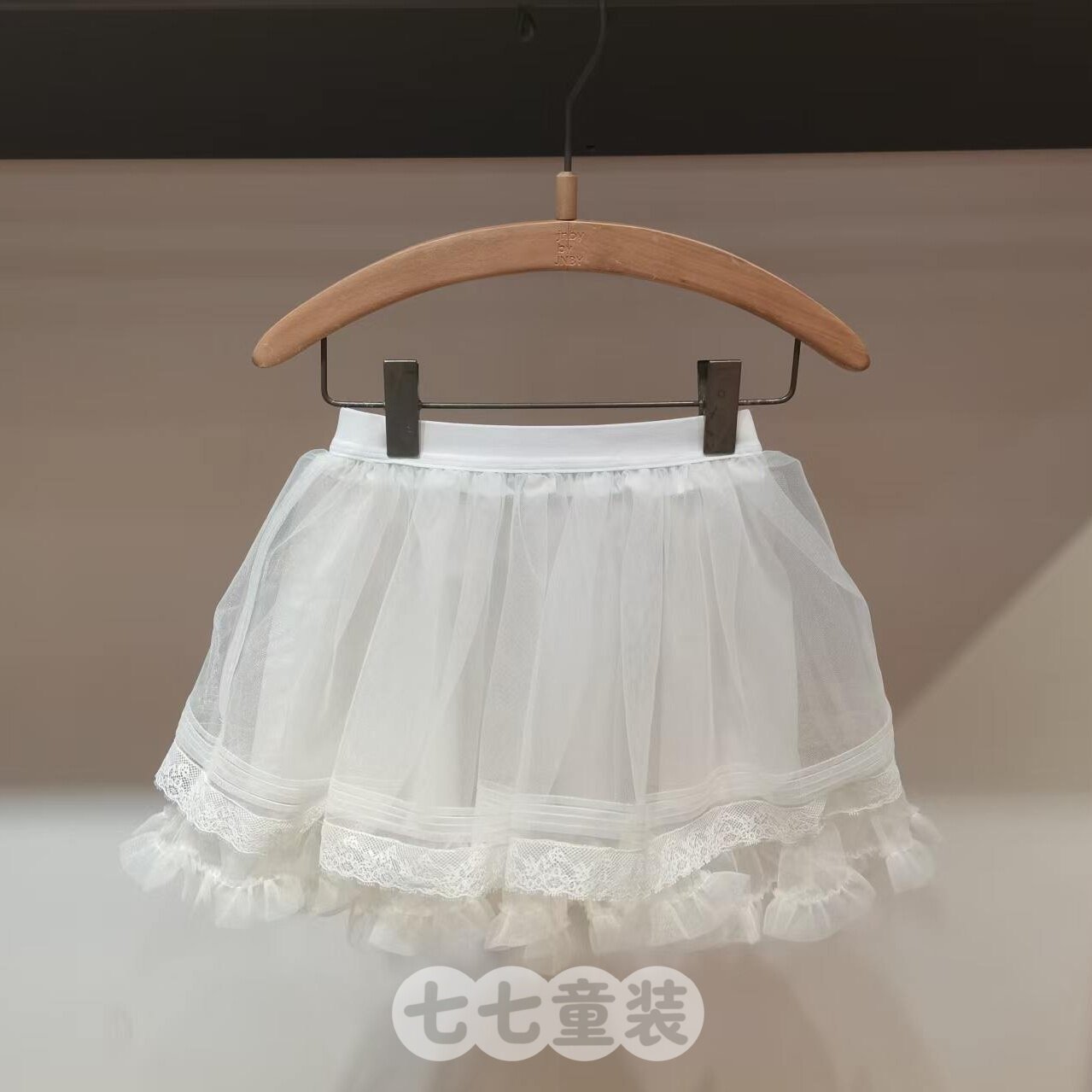 jnbybyjnby江南布衣童装2026秋女童1Q7D10280正品短款腰裙