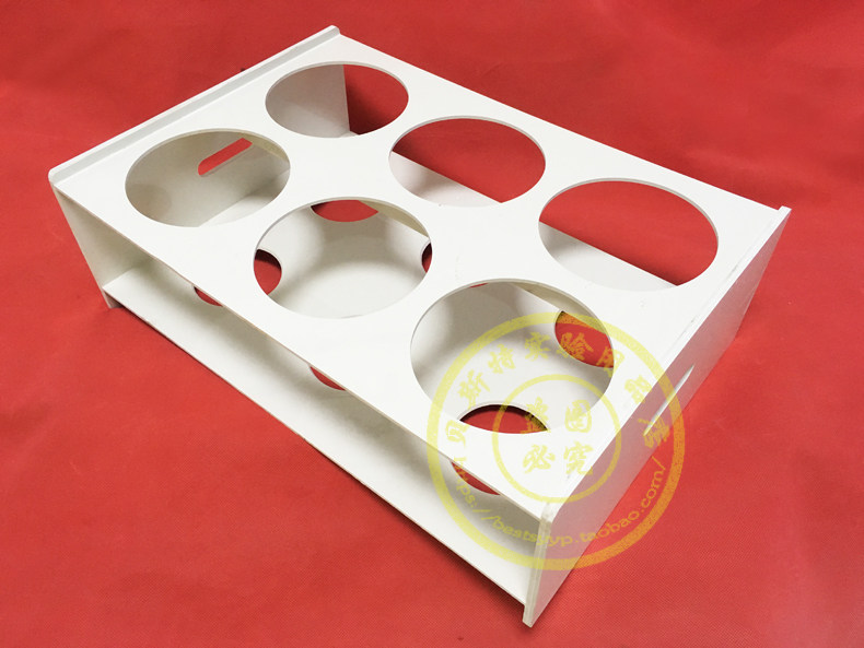 溶出杯架 耐酸碱塑料溶出杯架 药品溶出度仪杯子架 溶出杯放置架