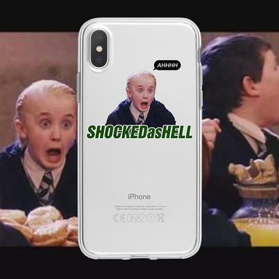 德拉科马尔福draco斯莱特林哈利波特手机壳适用苹果iPhone13/78XR