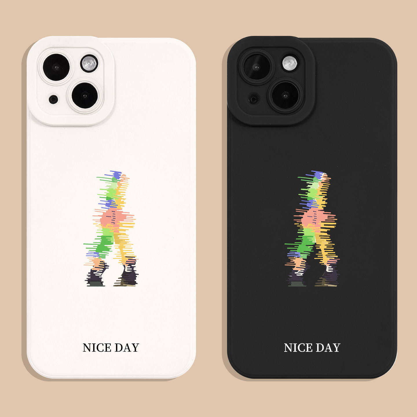 虚实线条iphone17手机壳苹果15pro max硅胶16防摔x全包se3软壳8plus磨砂6s潮牌13新款14个性12欧美7适用11pro