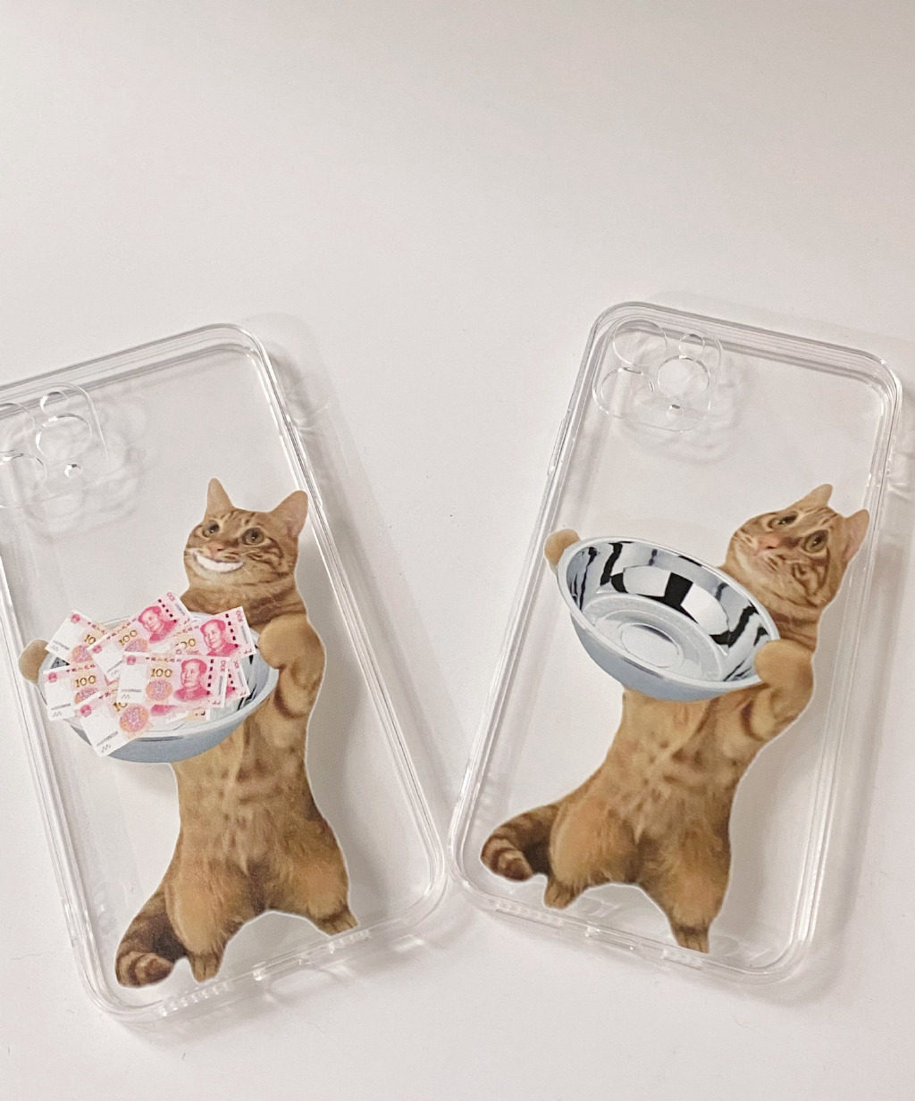 追大鹅宠物猫狗抠图来图定制手机壳diy适用苹果情侣华为软硅胶猫