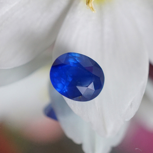 裸石/天然蓝宝石2.26ct 皇家蓝椭圆戒指吊坠/InColor彩定制