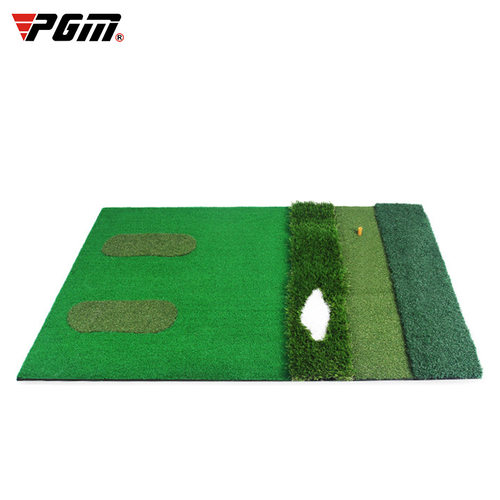 21新款PGM 多功能高尔夫打击垫 室内练习球垫 Golf用品短草长草