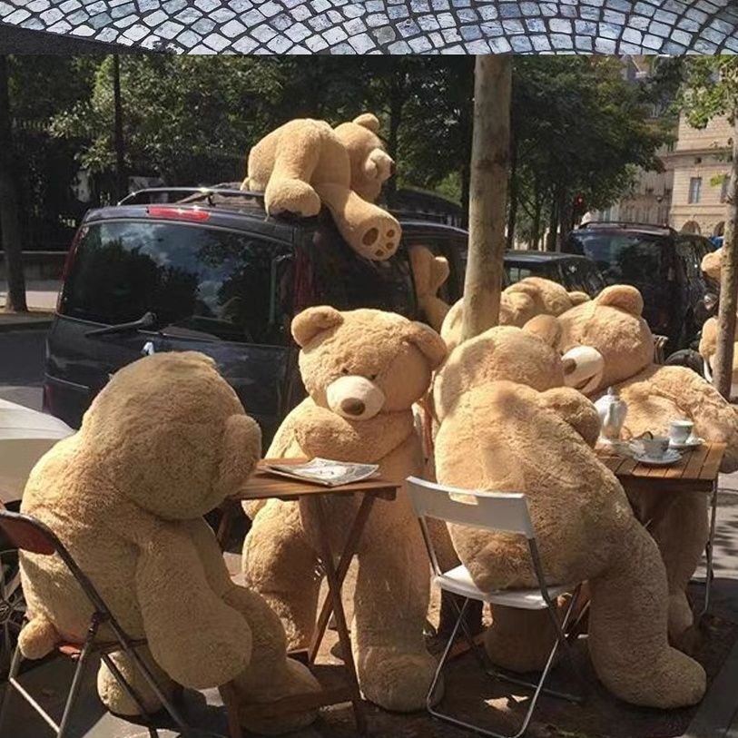 美国大熊超大号泰迪熊毛绒玩具公仔送女生闺蜜礼物情人节玩偶睡觉