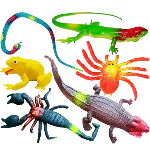 软胶仿真动物儿童玩具套装包邮