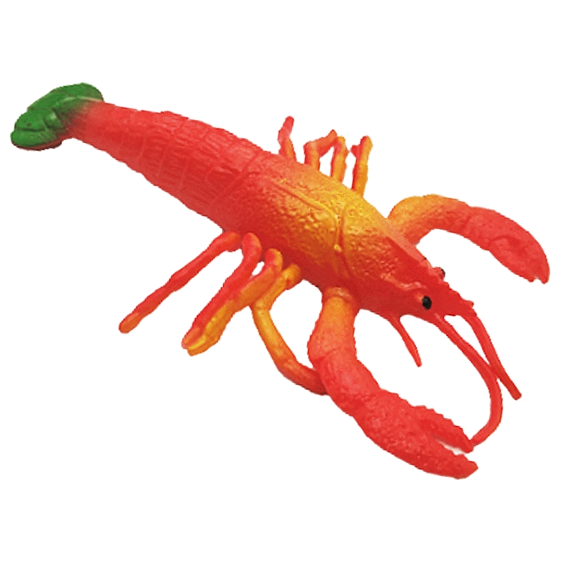 软胶龙虾大小号套装儿童玩具包邮