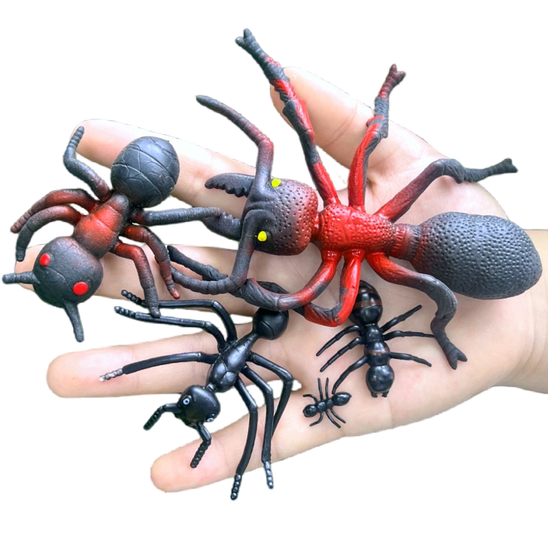 软塑胶仿真蚂蚁大中小号套装包邮