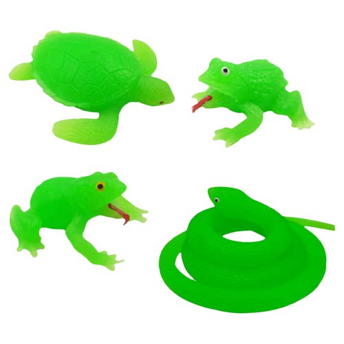 绿色安全无油漆软胶仿真动物包邮