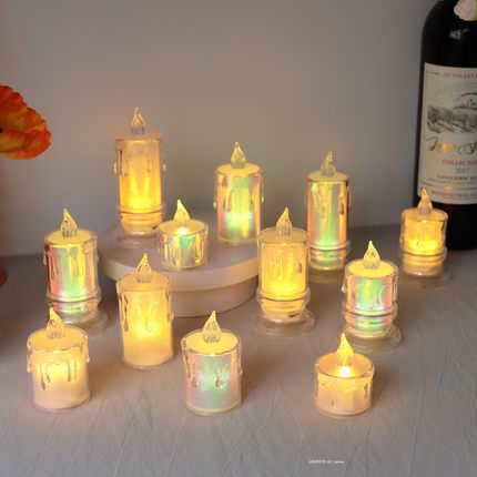 迷你电子led小蜡烛灯派对温馨浪漫氛围感婚礼告白生日烛光装饰灯