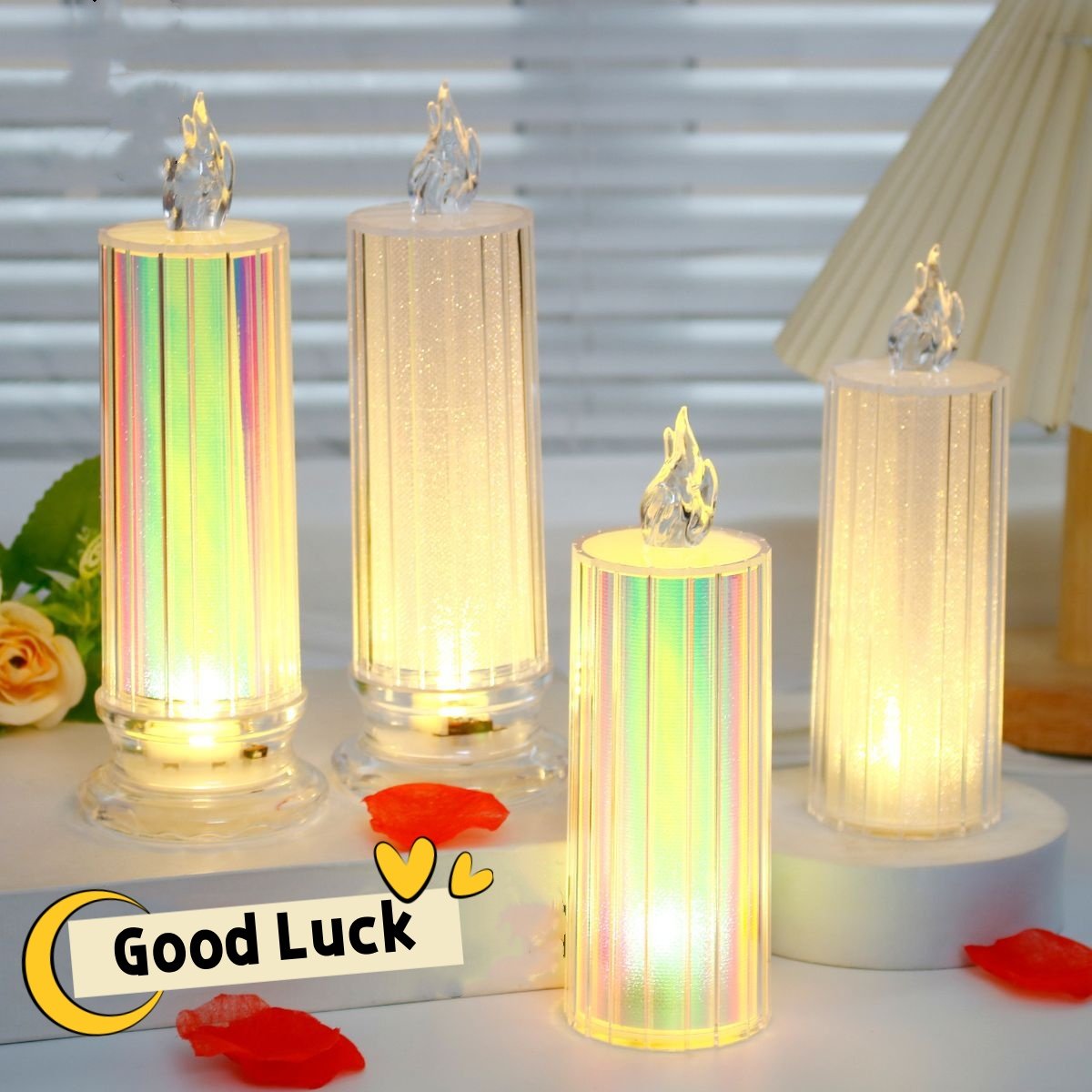 轻法式奶油风装饰灯民宿浪漫卧室床头灯小酒馆桌面蜡烛灯小夜灯,家装灯饰光源,小夜灯,淘宝优惠券,粉丝福利购,淘宝优惠卷