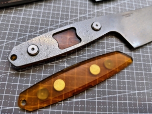 MAXACE小七“狩牙”系列M390全钢130mm小三德/厨刀/户外/战术菜刀