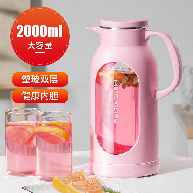 大容量冷水壶明霞高硼硅玻璃手柄
