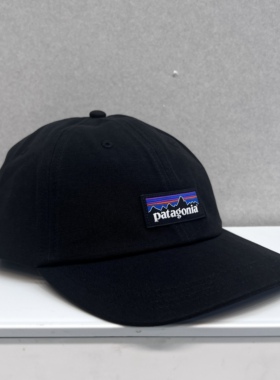 现货Patagonia巴塔哥尼亚P6 Label Trad休闲低冠遮阳棒球帽防晒帽