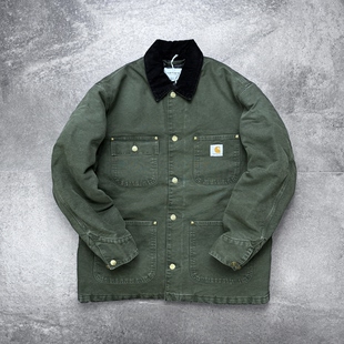 COAT密歇根水洗厚款 现货Carhartt CHORE 加绒棉服夹克外套 WIP