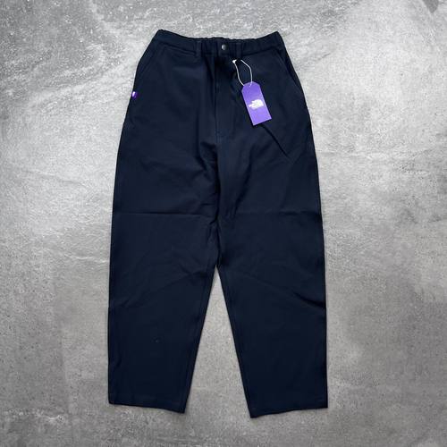 现货 日本紫标 STRETCH TWILL WIDE锥形长裤N25SC082