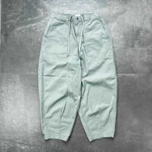 Cropped微锥宽松休闲长裤 RipstopWide N25SC106 TNF日本紫标 现货